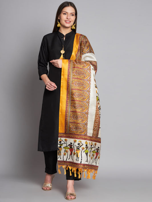 KURTI PANT DUPATTA SET