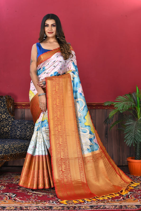Soft Kanjivaram silk saree