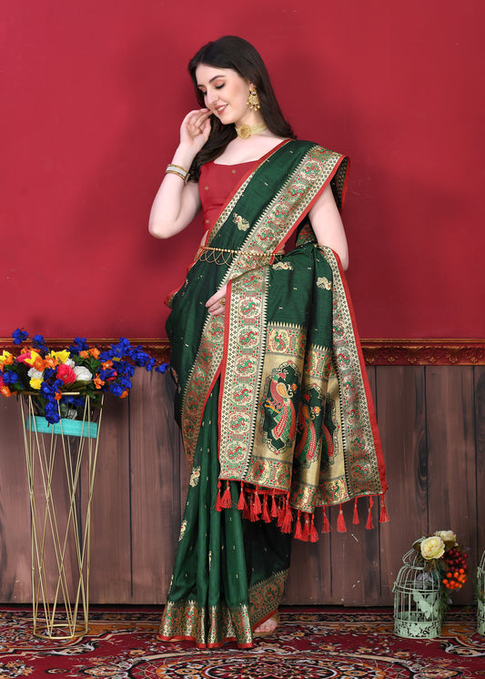 Soft Pethani silk saree