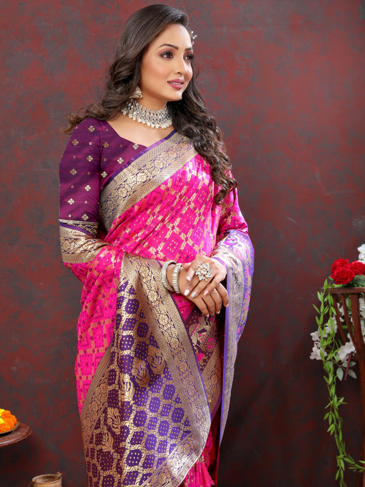 Soft Patola silk saree