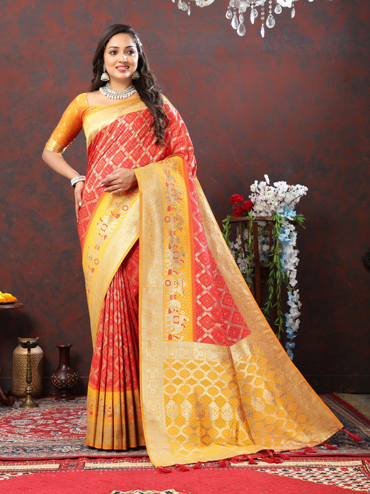 Soft Patola silk saree