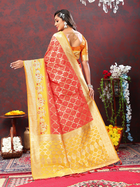 Soft Patola silk saree