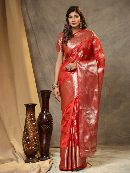 Soft Organza Silk saree