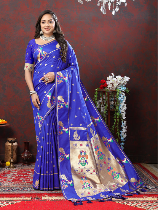 Soft Pethani silk saree