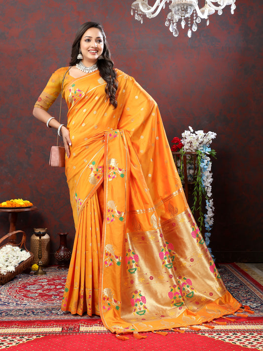 Soft Pethani silk saree
