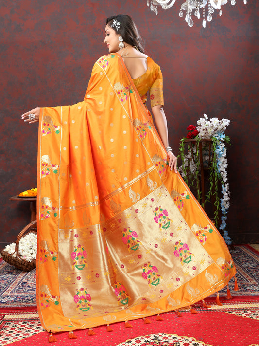 Soft Pethani silk saree