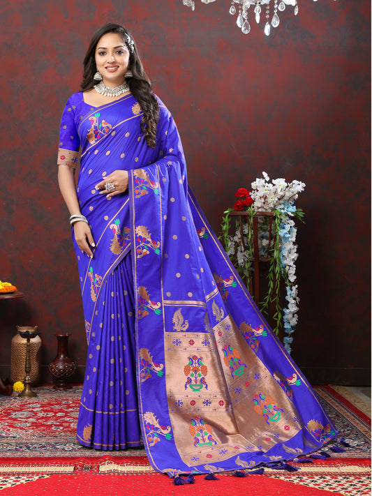 Soft Pethani silk saree