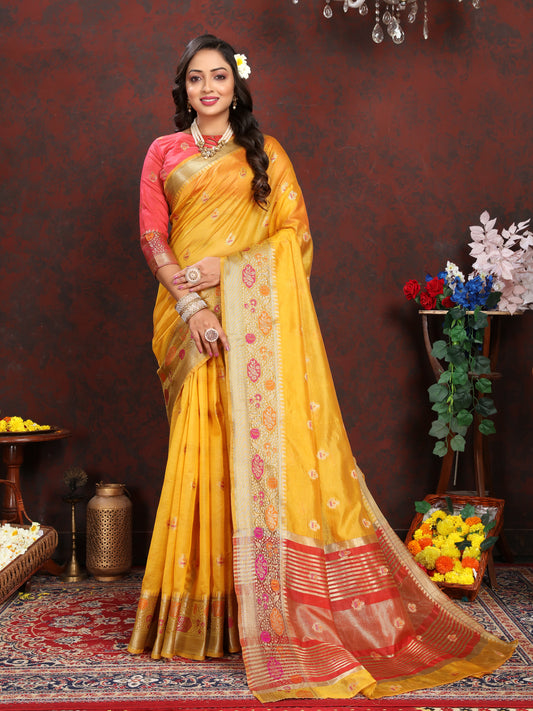 Soft Organza silk saree