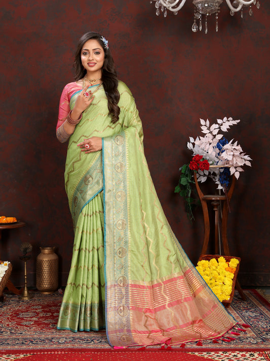 Soft cotton silk saree