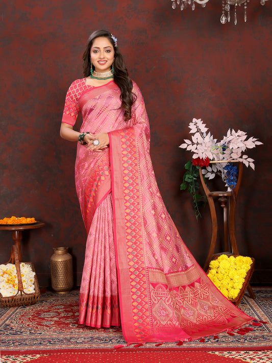 Soft Organza silk saree