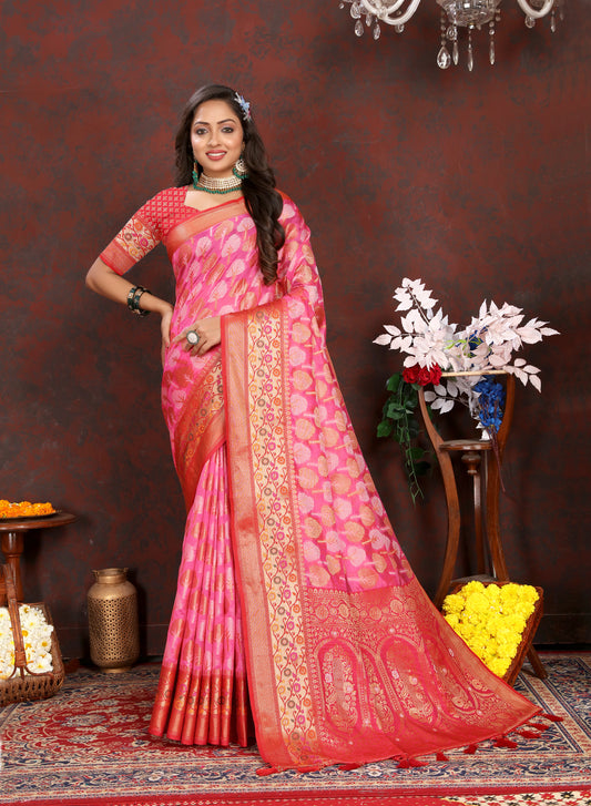 Soft Organza silk saree