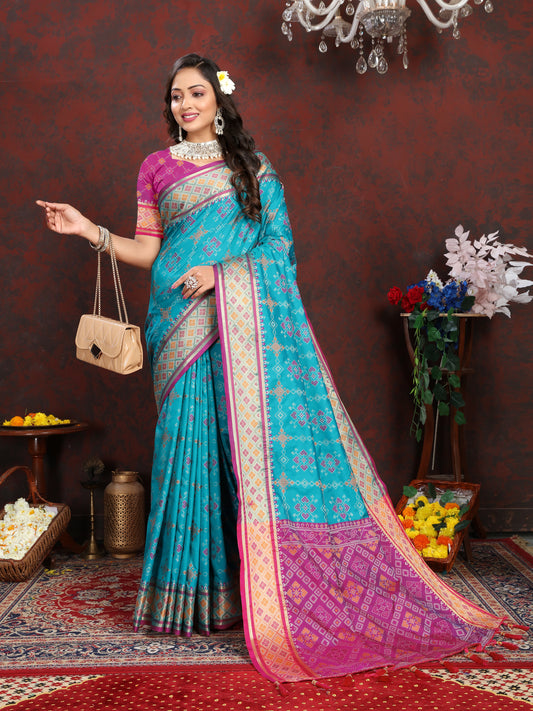 Soft Patola silk saree
