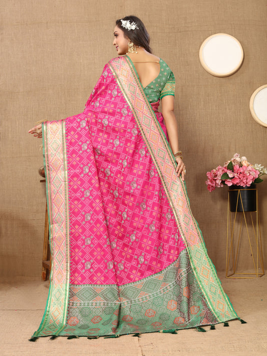 Soft Patola silk saree