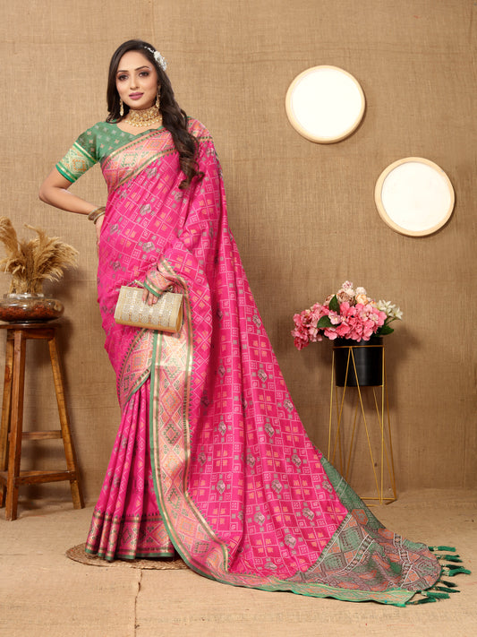 Soft Patola silk saree