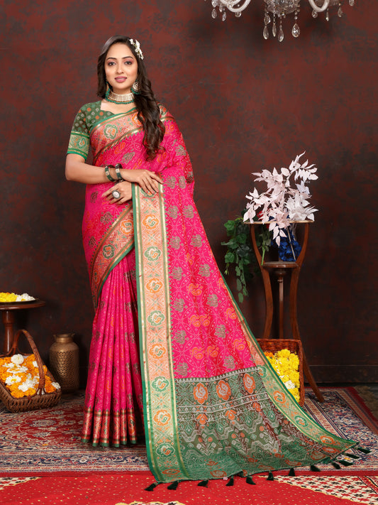Soft Patola silk saree