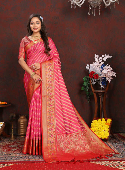 Soft Organza silk saree