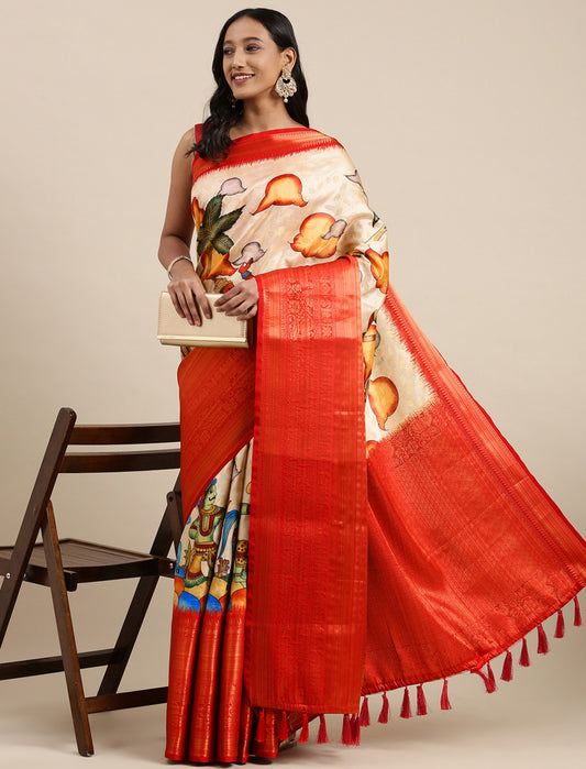 Soft Kanjivaram silk saree