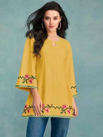 Heavy rayon Kurti
