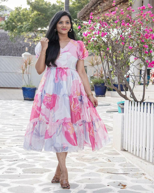 Digital print Kota Febric Kurti