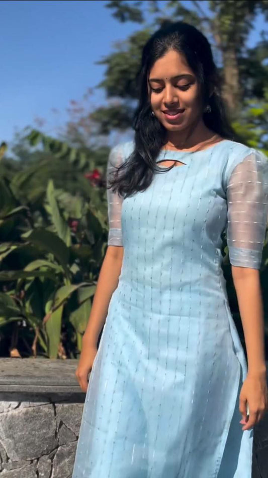 Heavy Net Orgenza Kurti