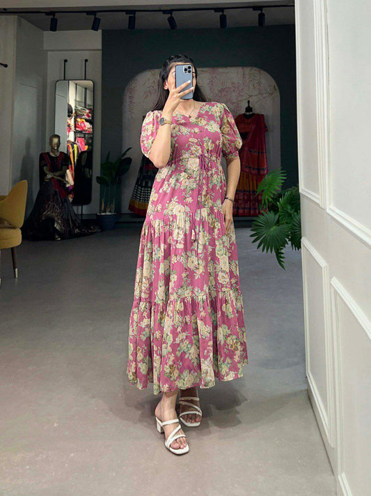 Dreamy Floral Prints Kurti