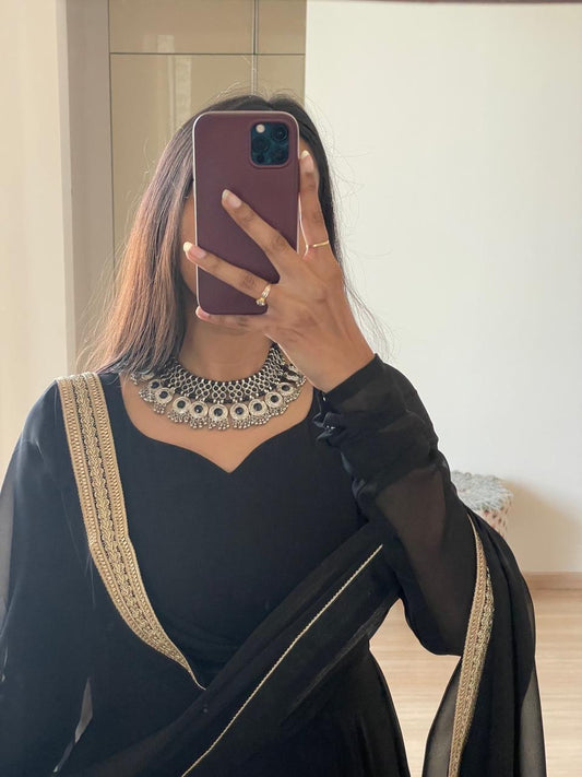 Beautiful Gown with Dupatta