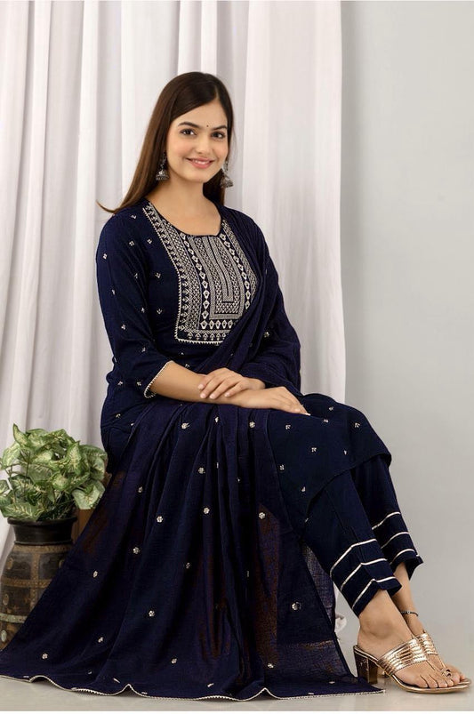 Beautiful suit set and dupatta