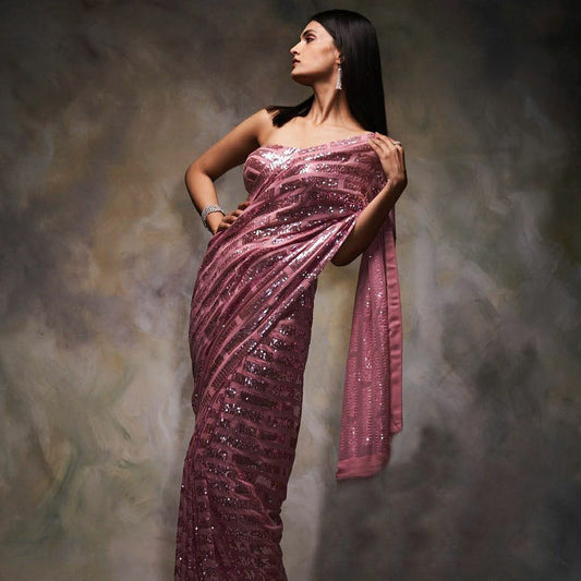 Heavy Georgette Saree