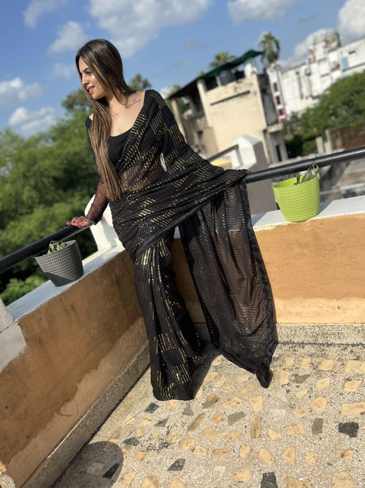 Heavy Georgette Fabric Saree