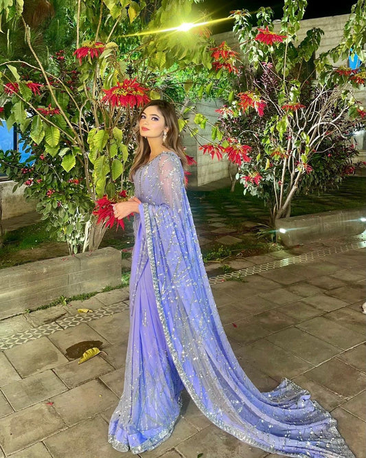 Heavy Georgette Saree