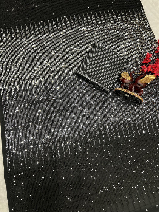 Heavy Georgette Fabric Saree