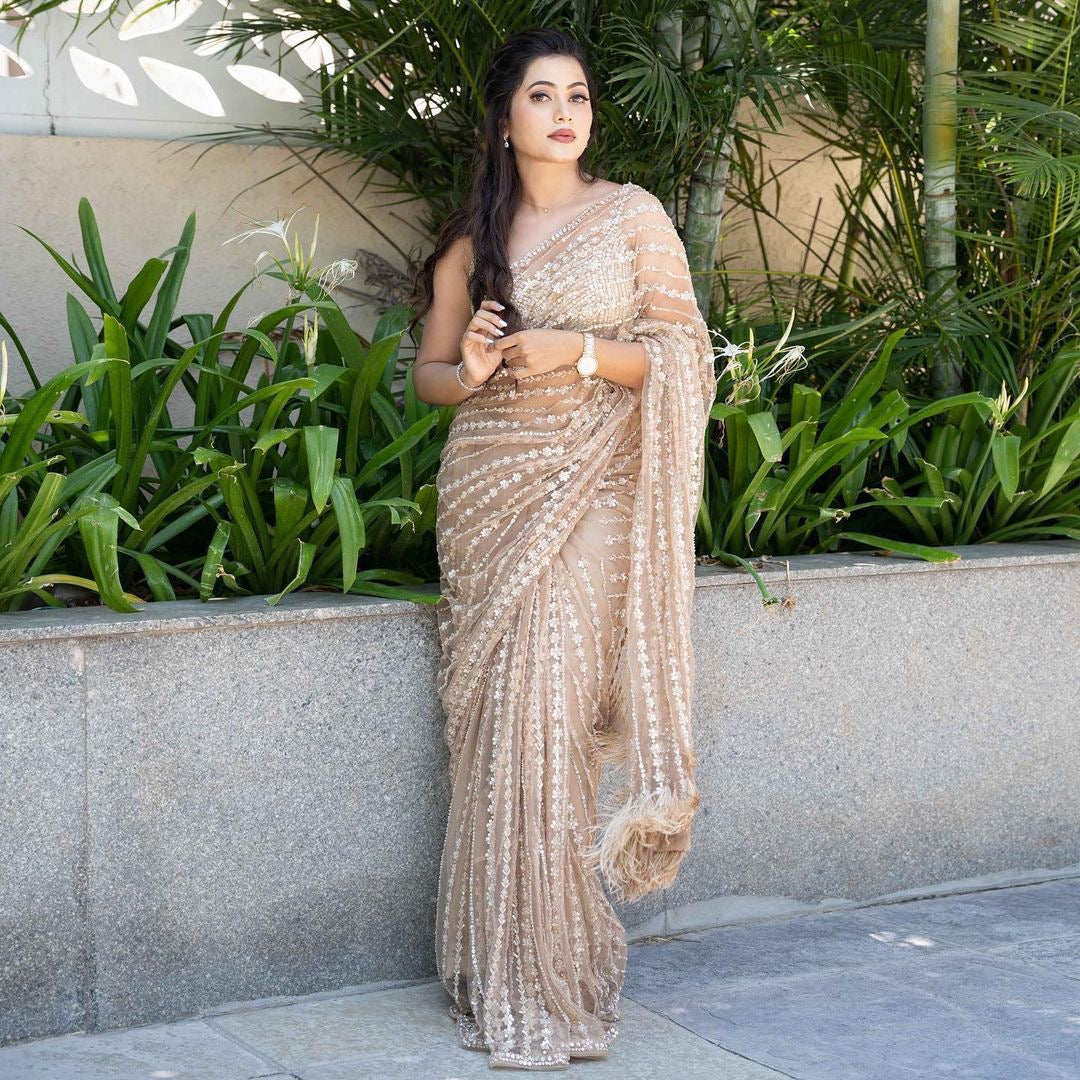Soft Net Sarees
