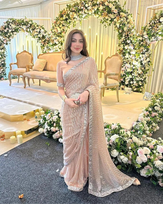 Heavy Georgette Saree