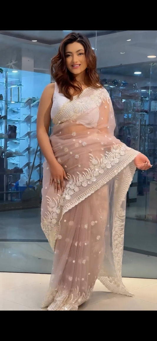 Soft net Saree