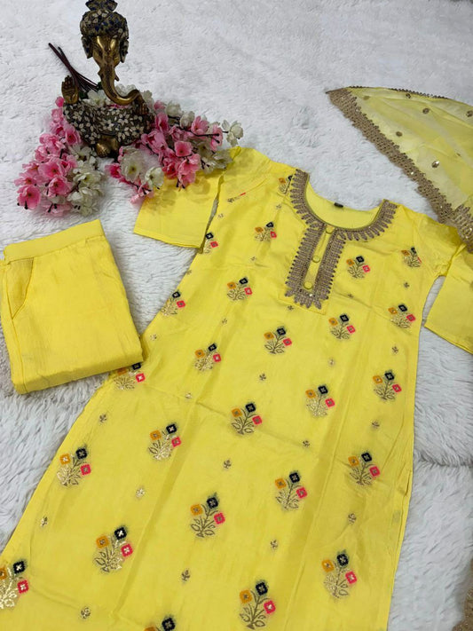 Attractive Embroidery Kurti