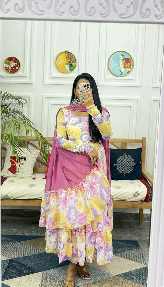 Featuring Georgette Maxi Dress