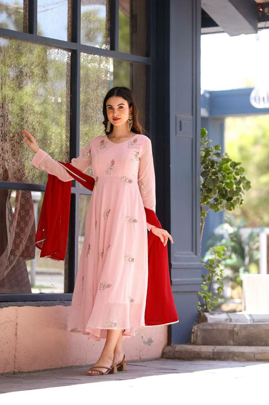 SEQUINCE EMBROIDERY KURTI
