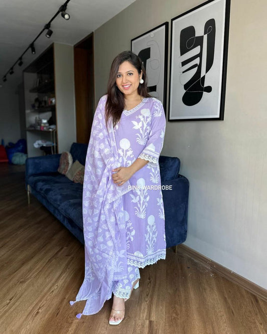 COTTON MUL MUL DUPPTA