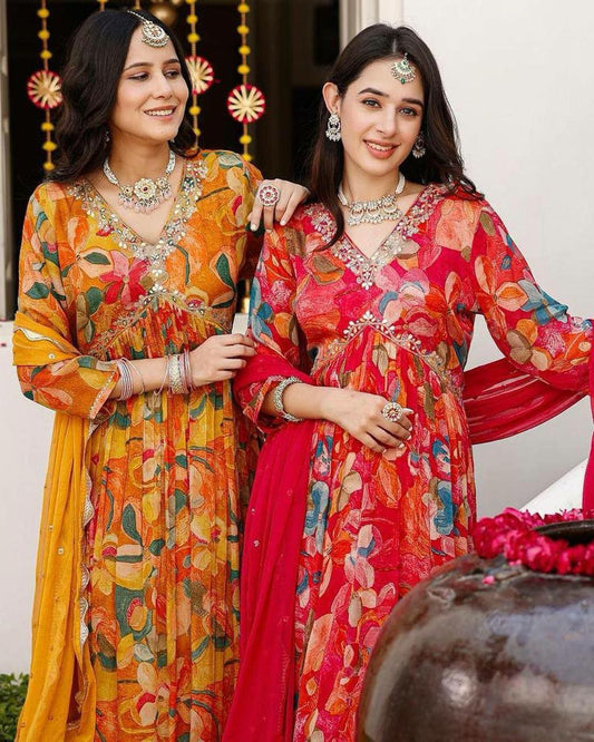 Beautiful Grorgett ALIA CUT Suit