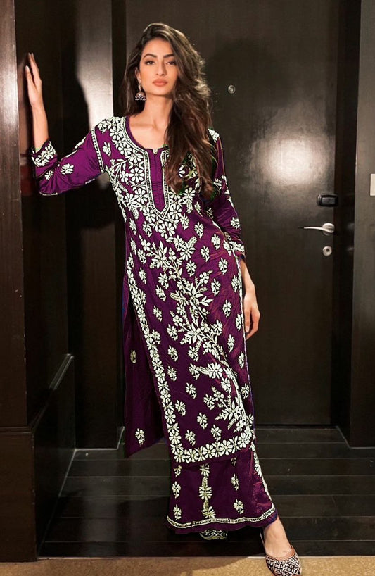 EMBROIDERY THRED WORK DRESS