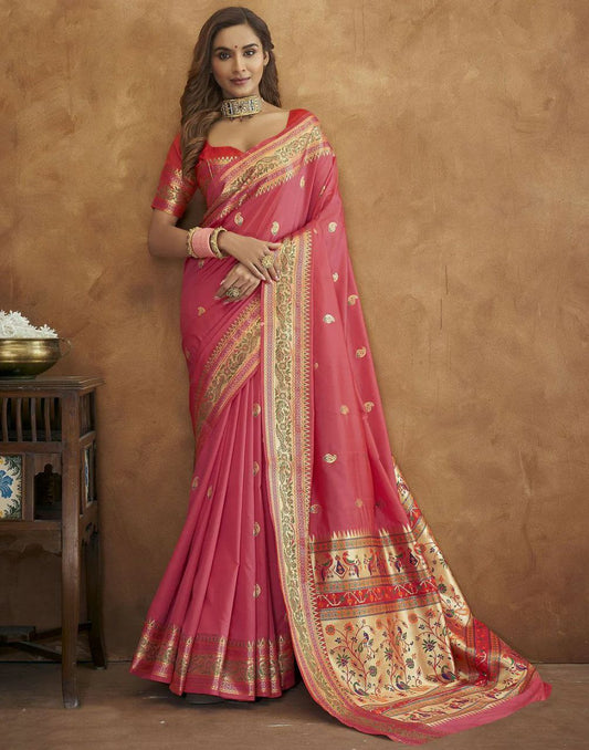 Soft Pethani silk saree