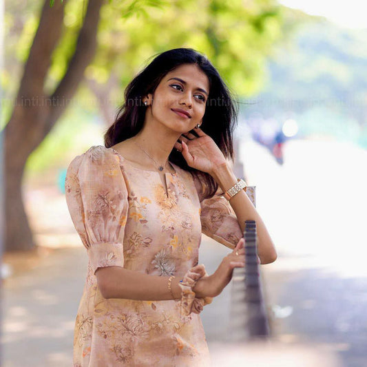 FLORAL PRINTED KURTI