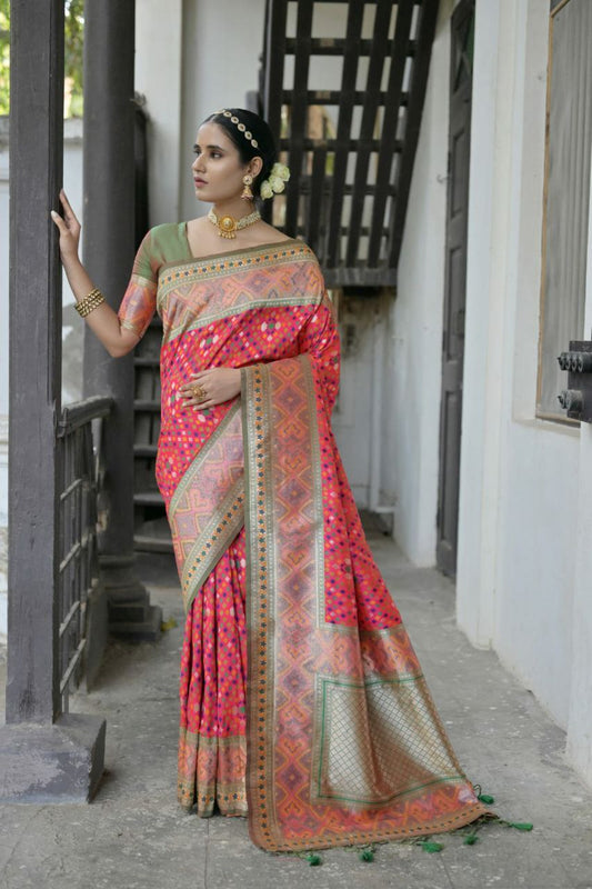 Banarasi Soft Silk Patola Saree