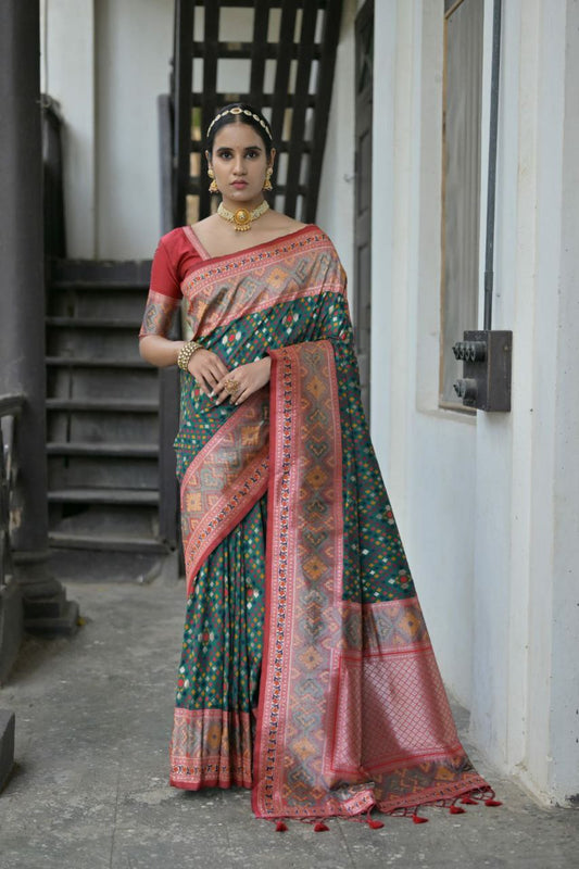 Banarasi Soft Silk Patola Saree