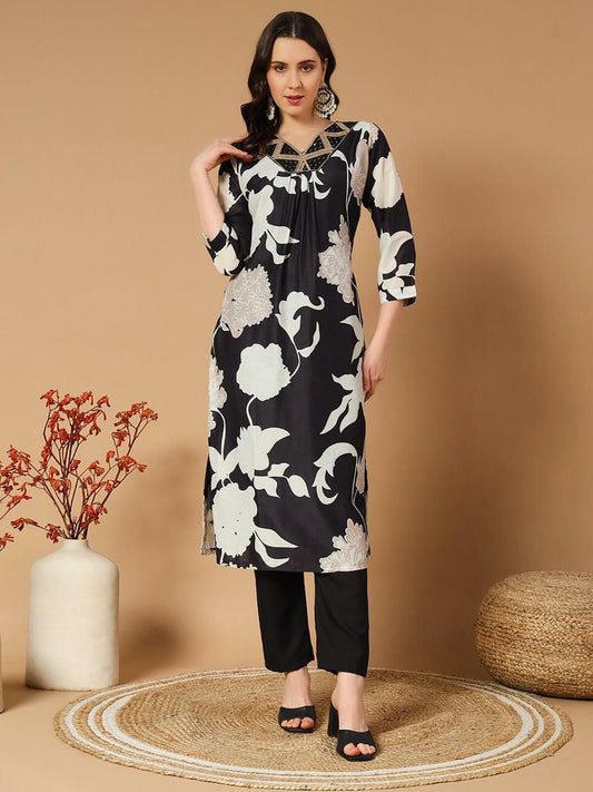 New Designer Kurti Pent Set