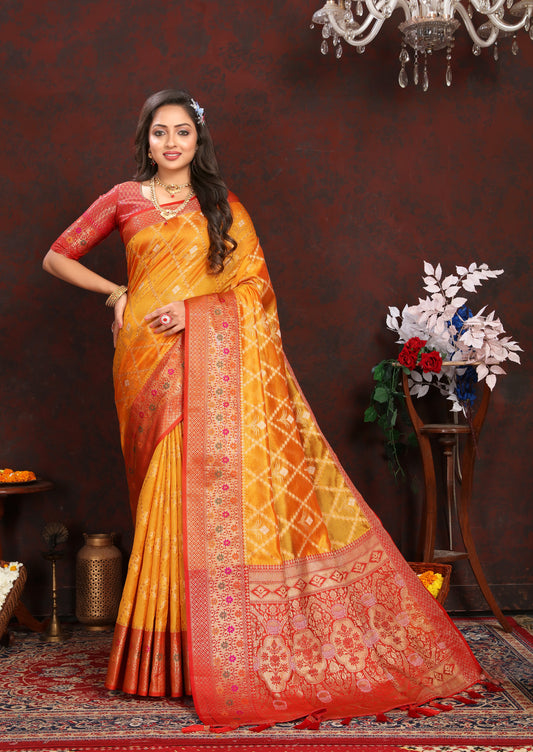 Soft  Organza silk saree