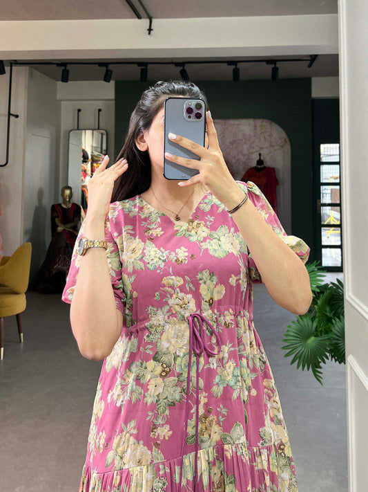 Dreamy Floral Prints Kurti