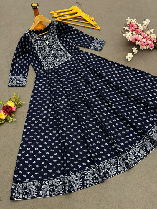 Foil print Kurti