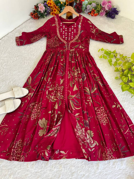 Hand Embroidered with Handwork New Arrival