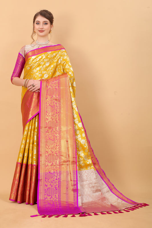 Kanjivaram silk saree